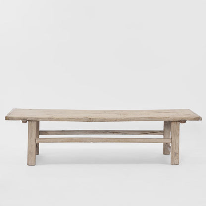 Henan Elm 120 Year Wooden Antique Bench No. 2