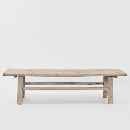 Henan Elm 120 Year Wooden Antique Bench No. 2