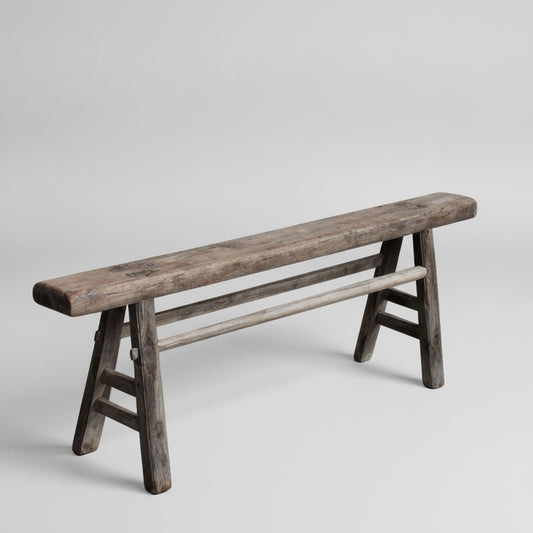Henan Fruit Wood 130 year Antique Wooden Bench