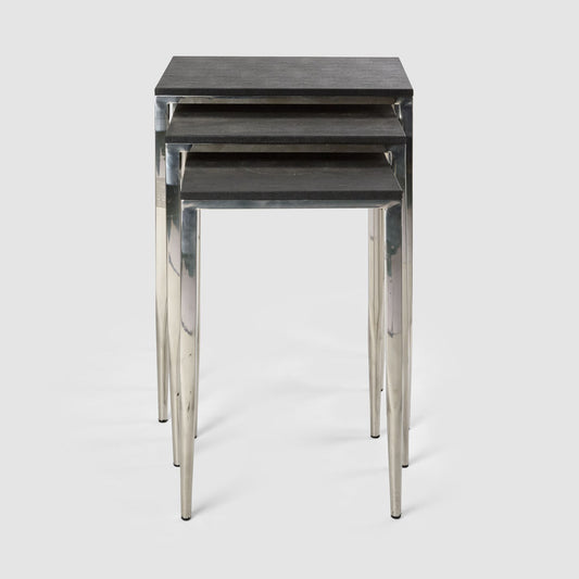 Alor Set 3 Shagreen Tables