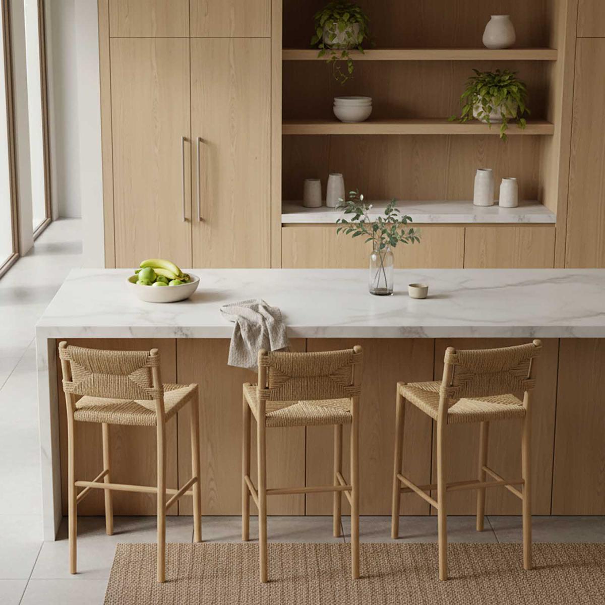 Lisbon Counter Stool Natural