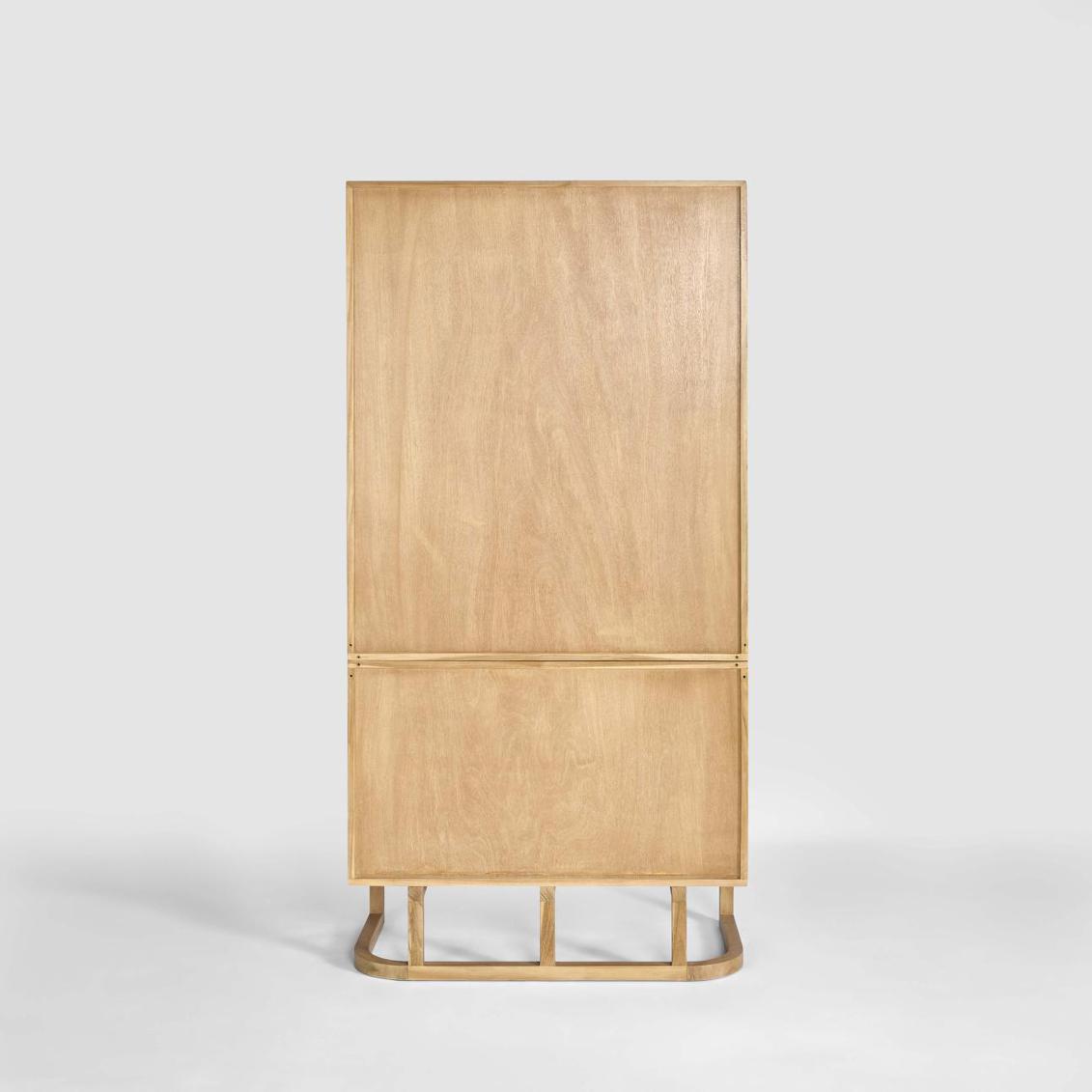 Weave 2 Door Hutch Natural