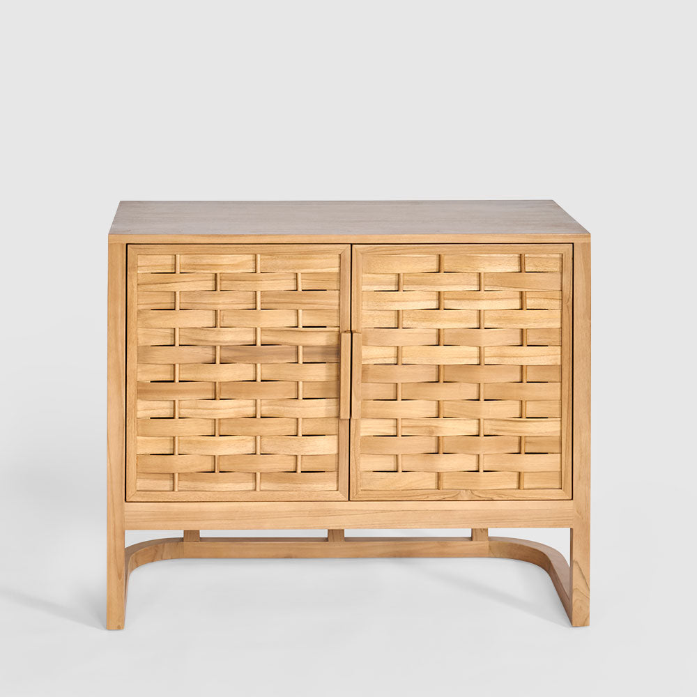 Weave Buffet Base Natural