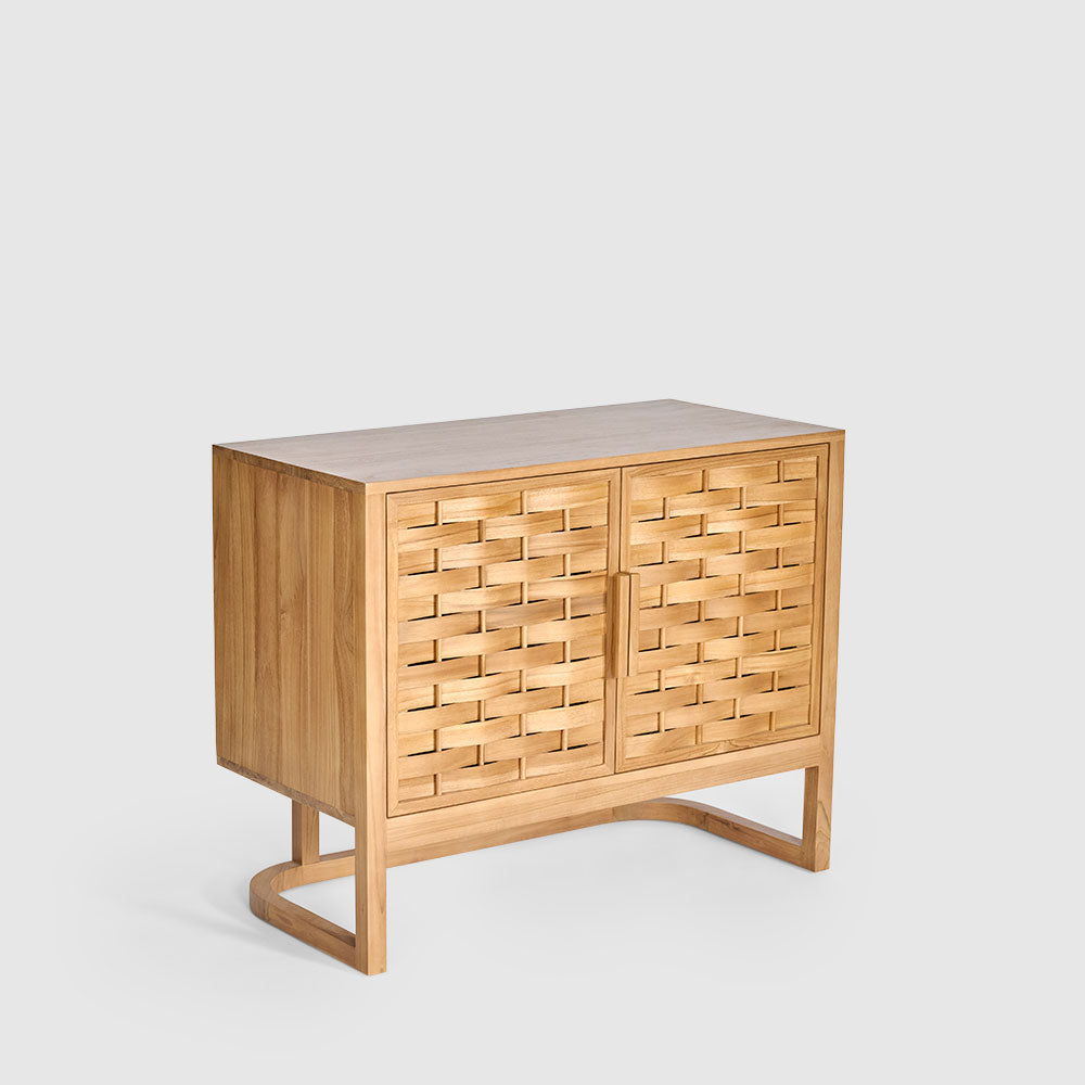 Weave Buffet Base Natural