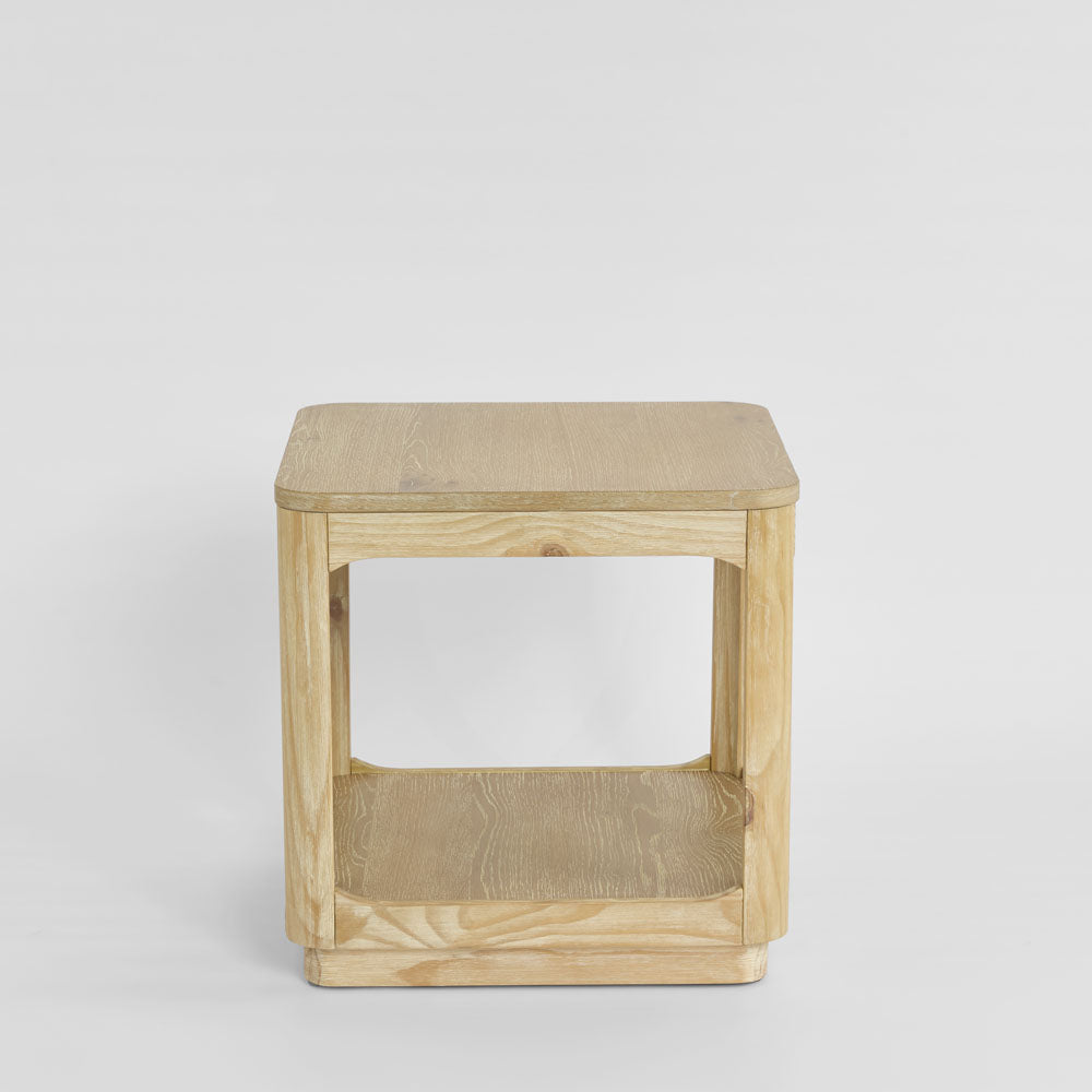 Fairfax Side Table Natural Whitewash