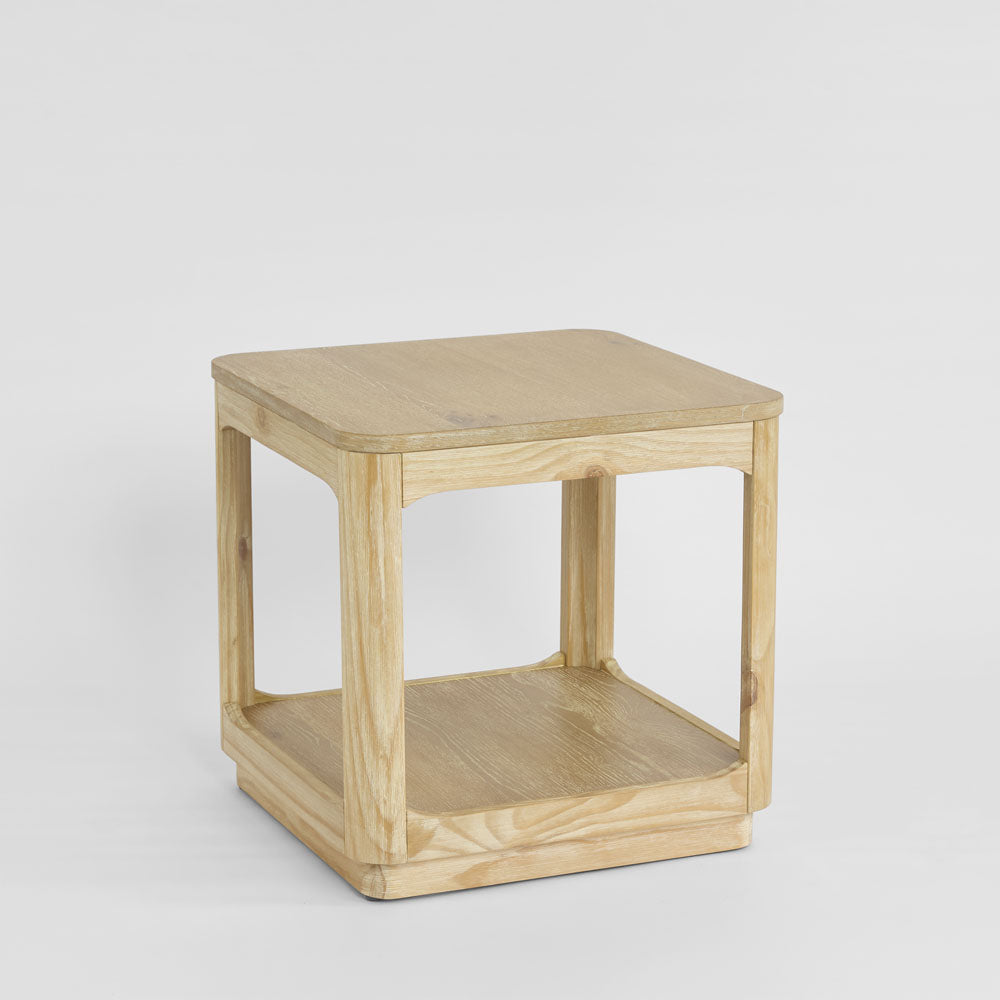 Fairfax Side Table Natural Whitewash