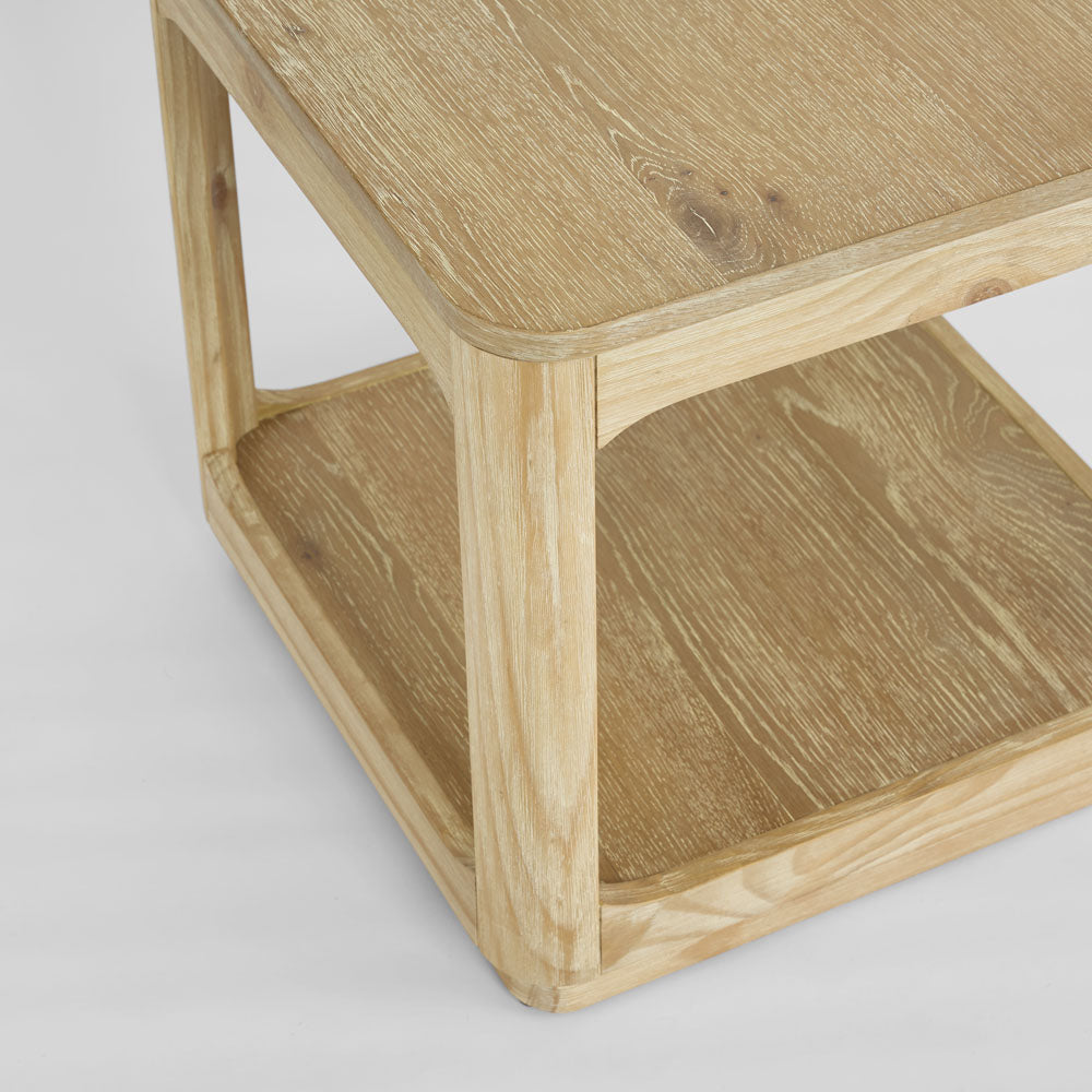 Fairfax Side Table Natural Whitewash
