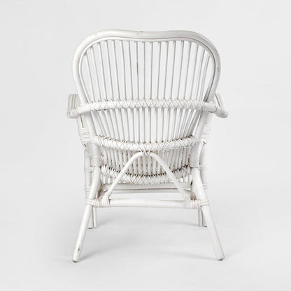 Seville Rattan Armchair White