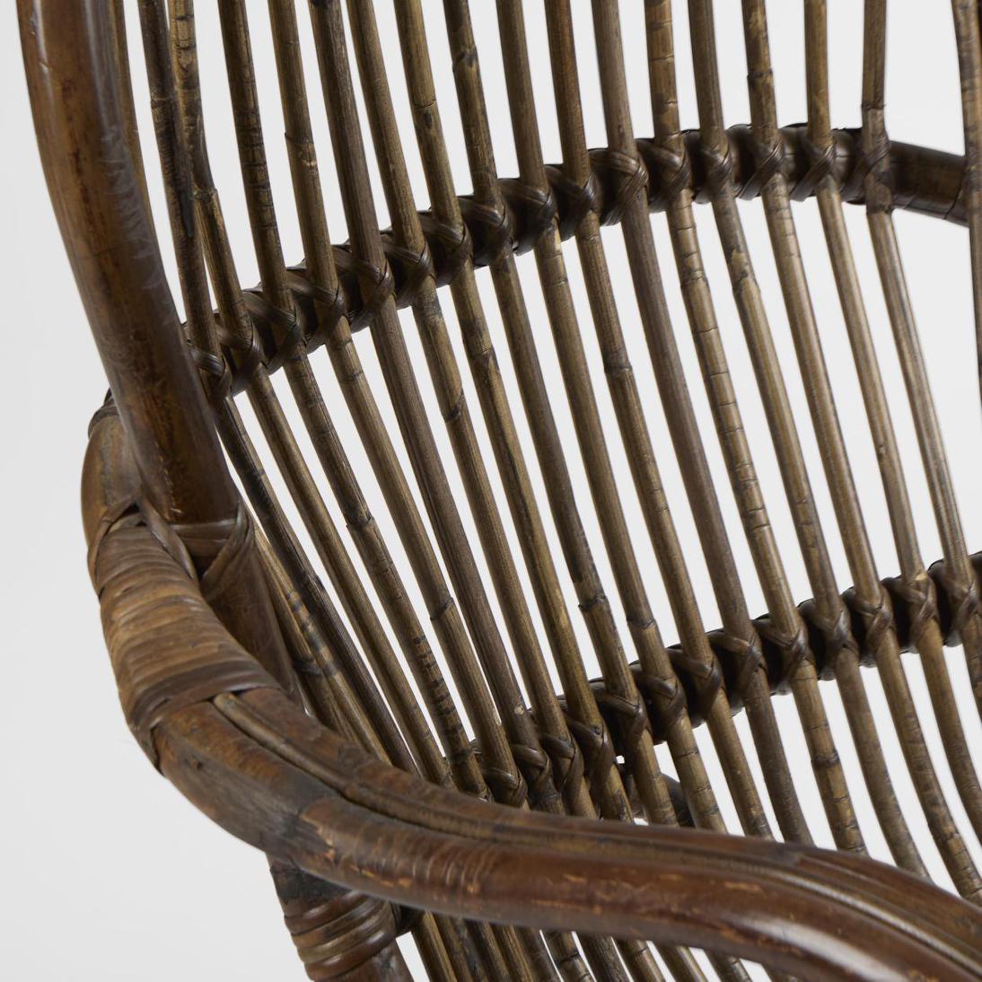 Seville Rattan Armchair Antique