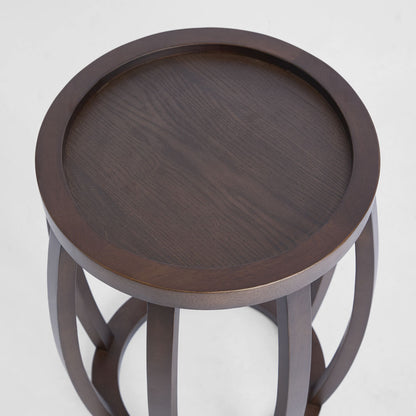 Manningham Side Table Dark Walnut