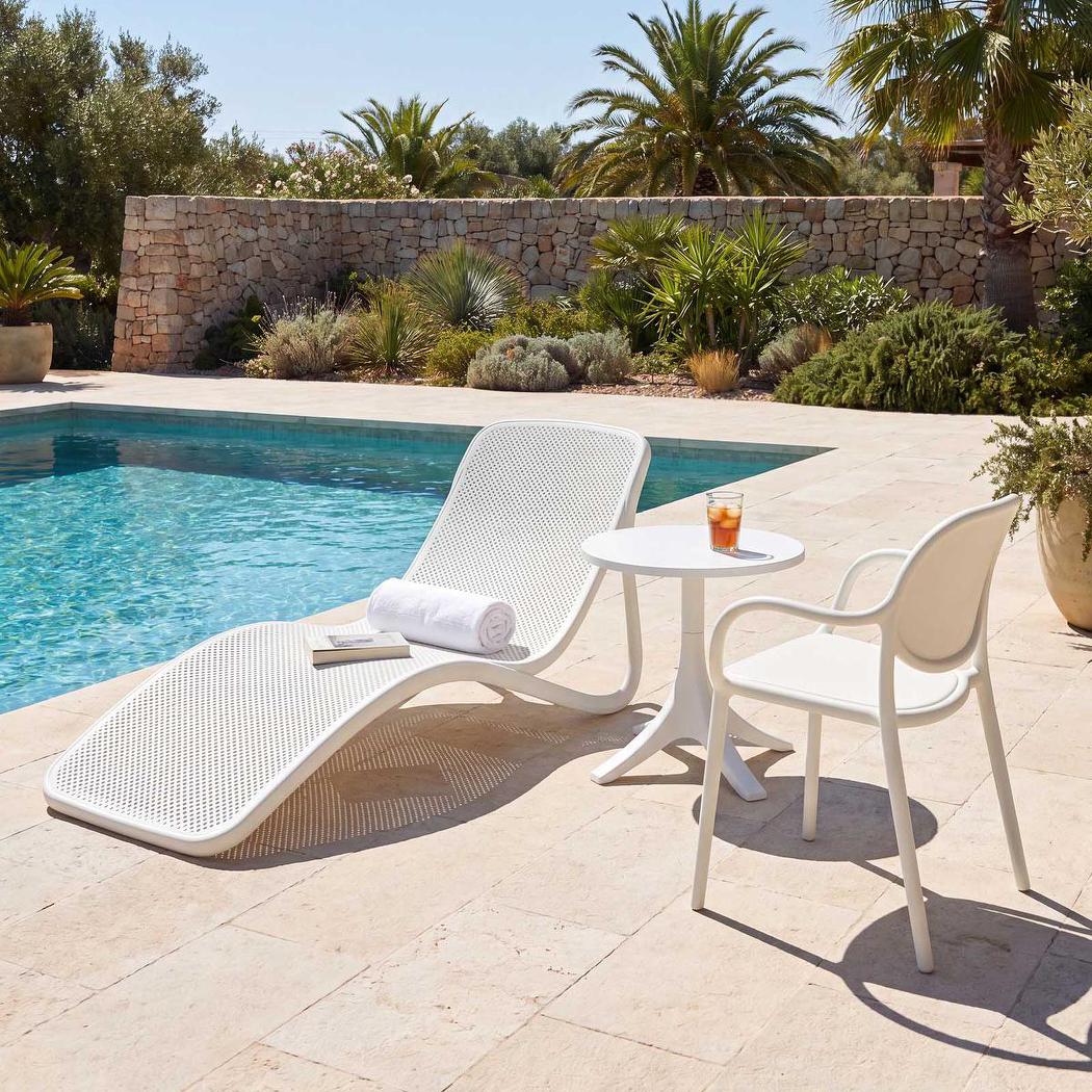 Arca Dining Chair All Weather White