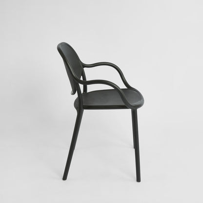 Arca Dining Chair All Weather Black