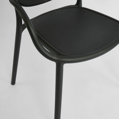 Arca Dining Chair All Weather Black