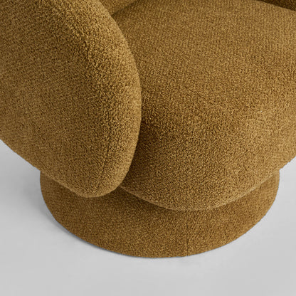 Selena Swivel Chair Cinnamon