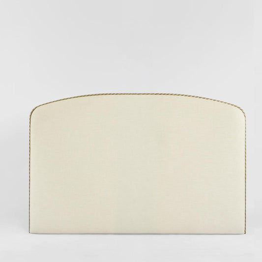 Palais Bedhead King Gold & Linen