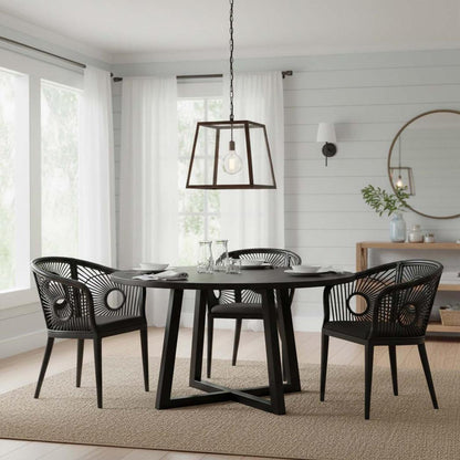 Solstice Dining Chair Black