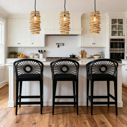 Solstice Counter Stool Black