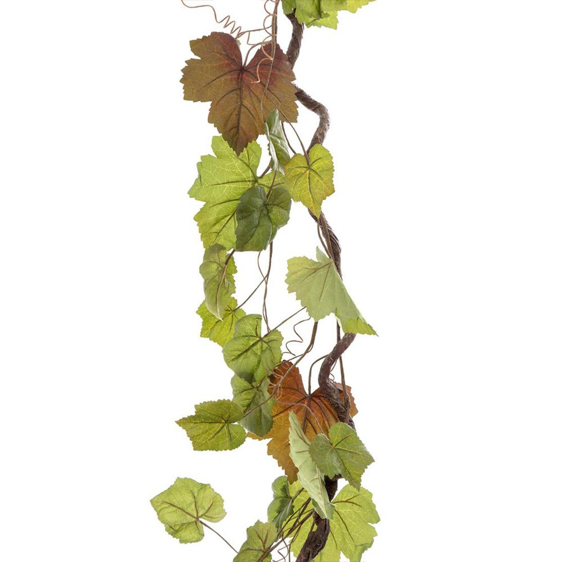 Vine Leaf Garland Grape 1.5m Green