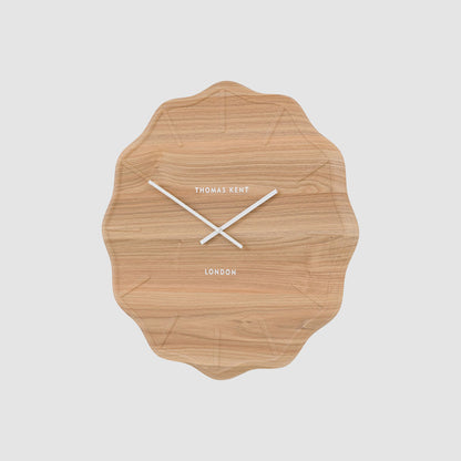 Thomas Kent Harley Wall Clock Light Cedar