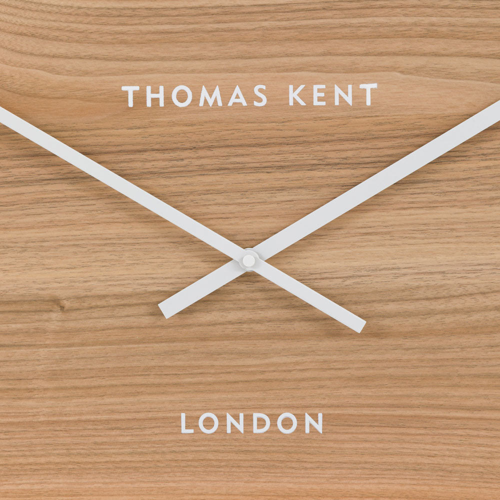 Thomas Kent Harley Wall Clock Light Cedar