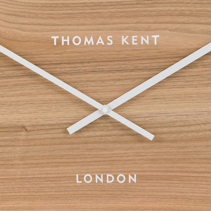 Thomas Kent Harley Wall Clock Light Cedar