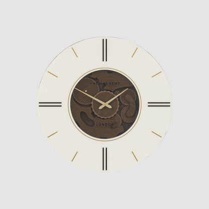 Thomas Kent Cogger Wall Clock Dark Walnut