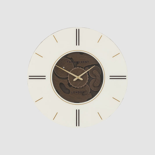 Thomas Kent Cogger Wall Clock Dark Walnut