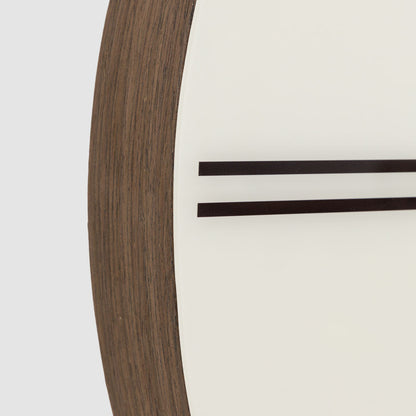 Thomas Kent Cogger Wall Clock Dark Walnut
