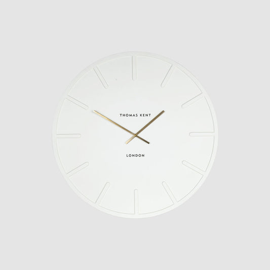 Thomas Kent Larson Wall Clock White