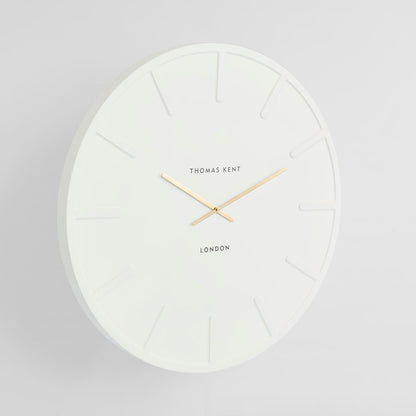 Thomas Kent Larson Wall Clock White