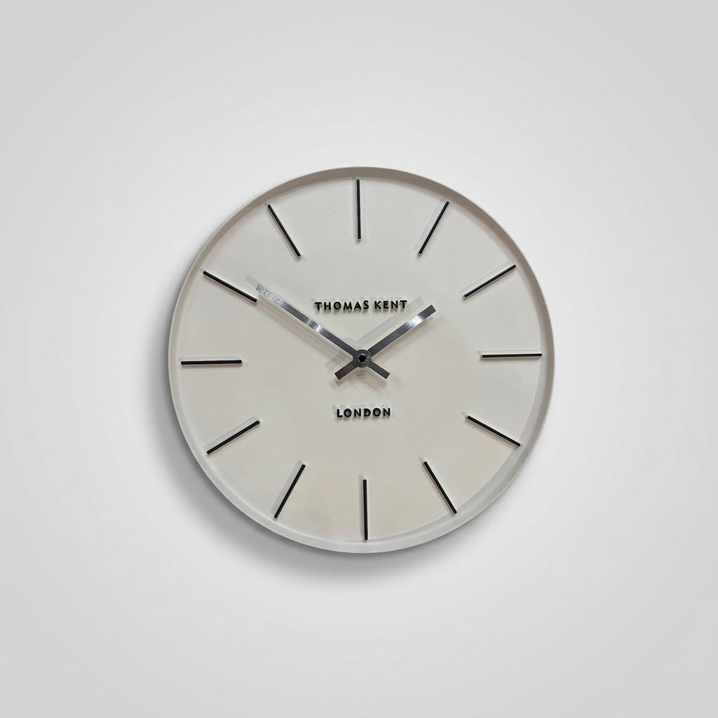 Thomas Kent Osprey Wall Clock Snowberry White