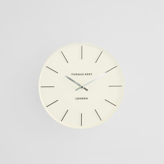 Thomas Kent Osprey Wall Clock Snowberry White