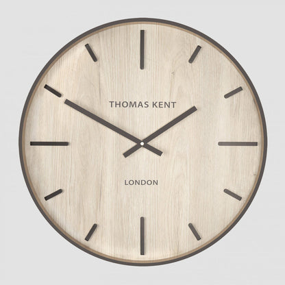 Thomas Kent Woodstock Wall Clock 50cm White/Oak