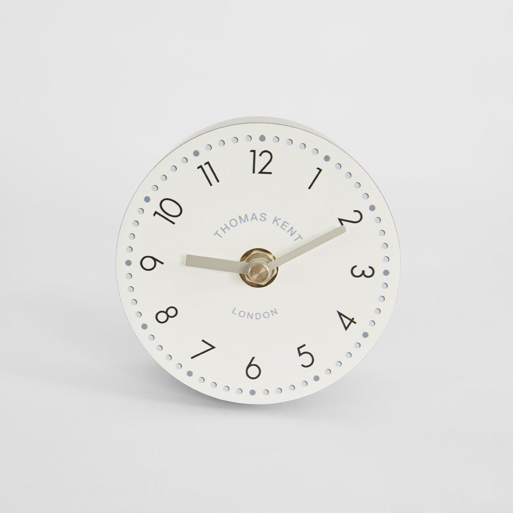 Thomas Kent Tumbler Mantel Clock 4" Salt