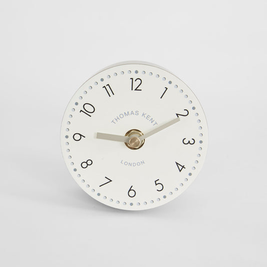Thomas Kent Tumbler Mantel Clock 4" Salt