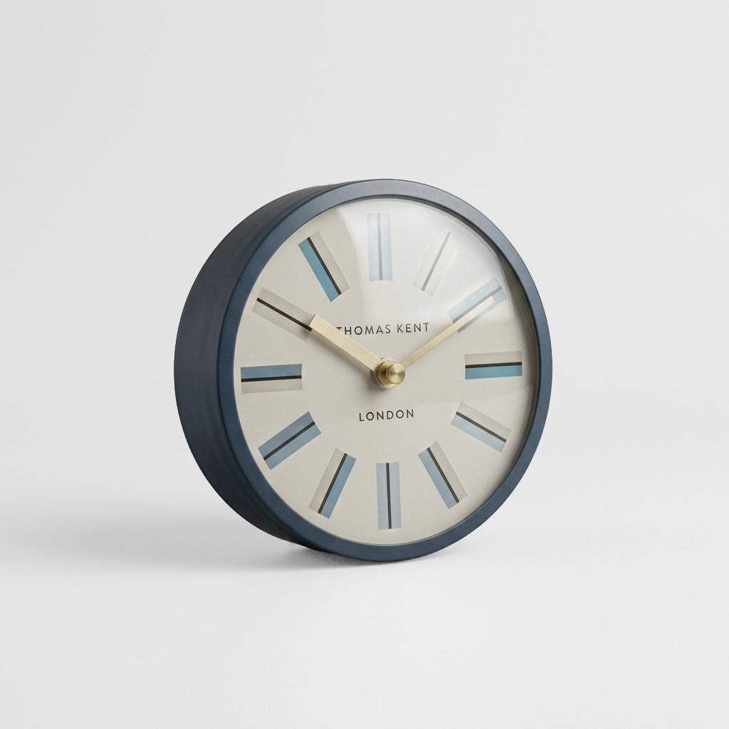 Thomas Kent Mini Crofter Clock 5.5" Dusty Blue