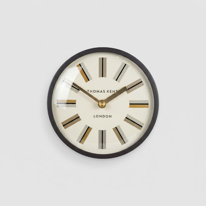 Thomas Kent Mini Crofter Clock 5.5" Taupe