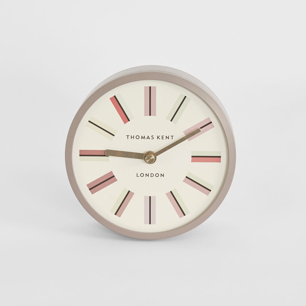 Thomas Kent Mini Crofter Clock 5.5" Dusty Pink