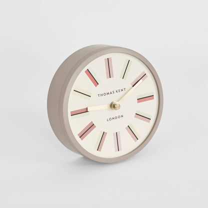 Thomas Kent Mini Crofter Clock 5.5" Dusty Pink