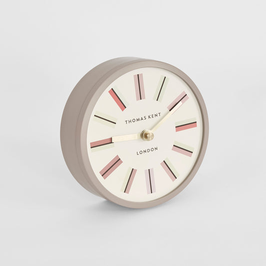 Thomas Kent Mini Crofter Clock 5.5" Dusty Pink