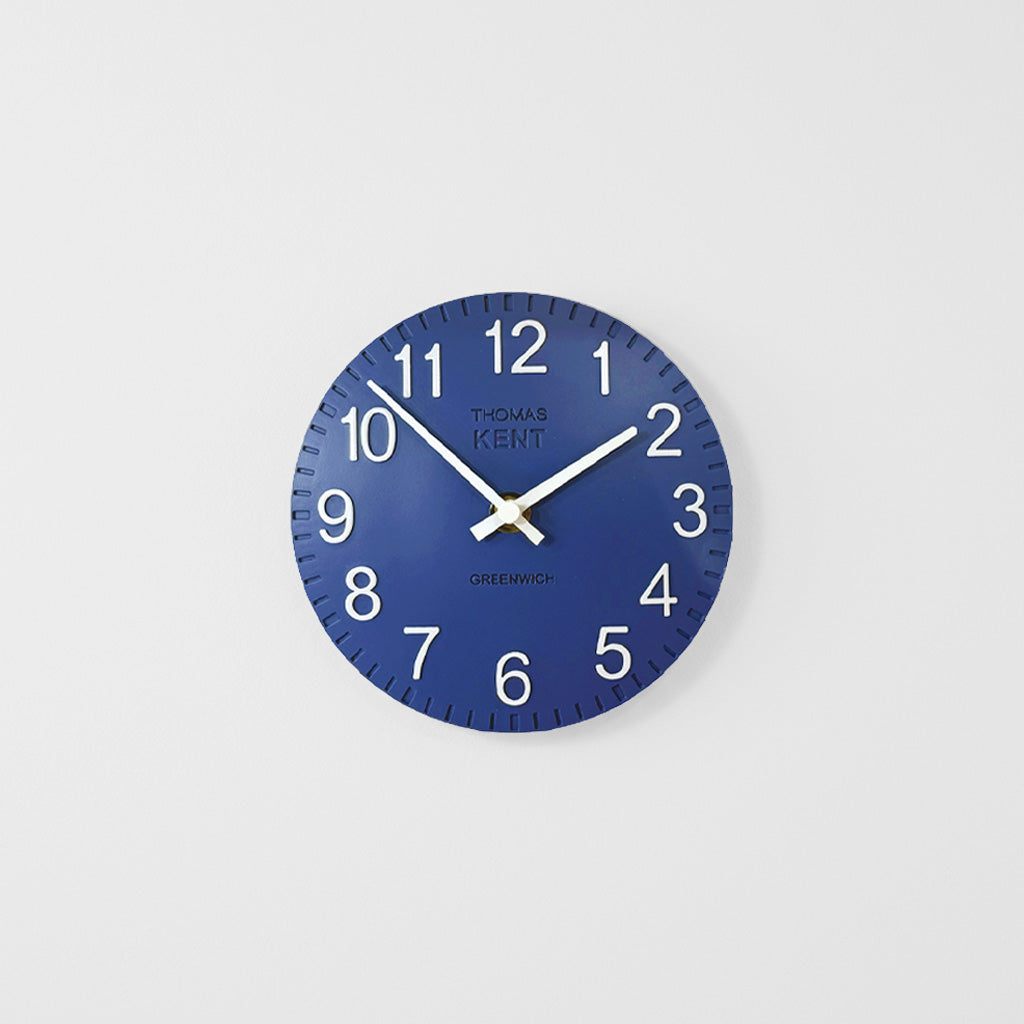 Thomas Kent Cotswold Clock 6" Blue