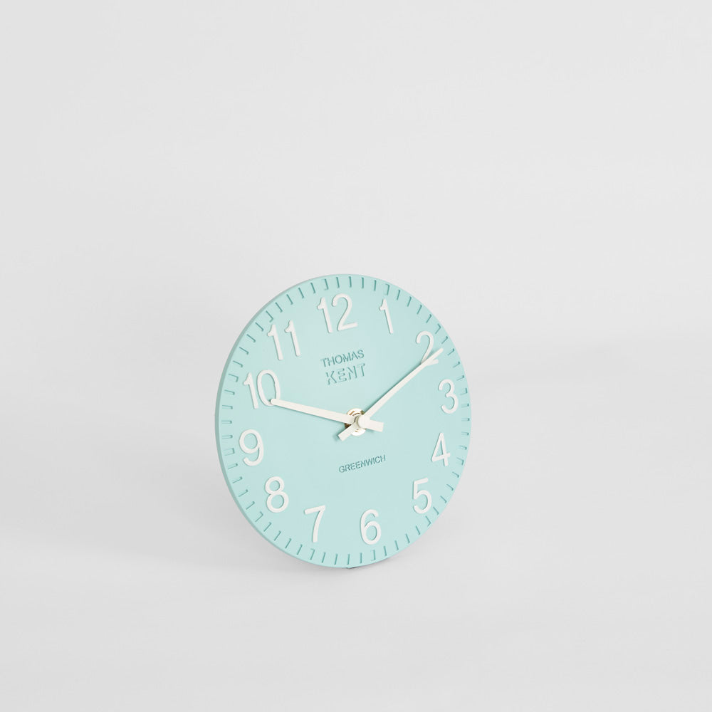 Thomas Kent Cotswold Clock 6" Seafoam