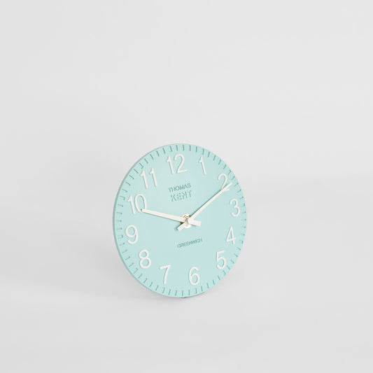 Thomas Kent Cotswold Clock 6" Seafoam