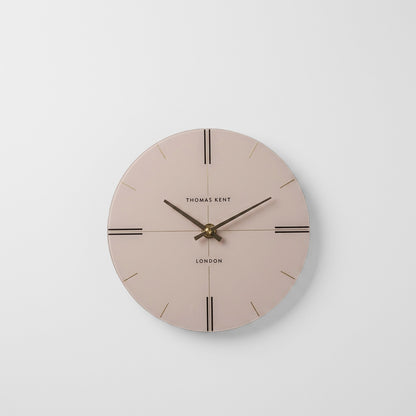 Thomas Kent Greenwich Mantel Clock Oak Stripe
