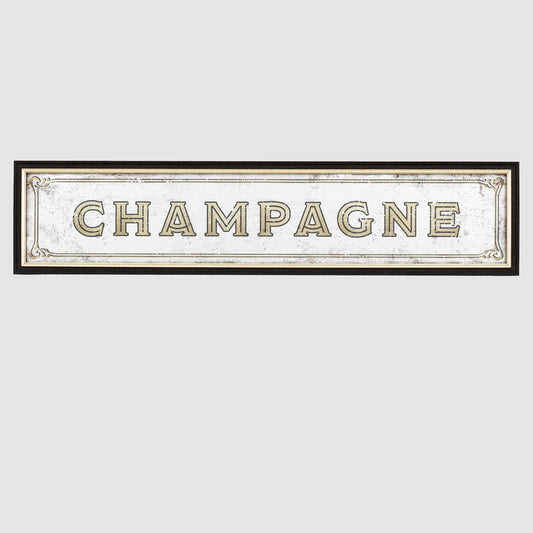 Champagne Mirror 22 X 97cm
