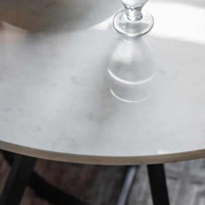 Moorgate Dining Table Black 90cm