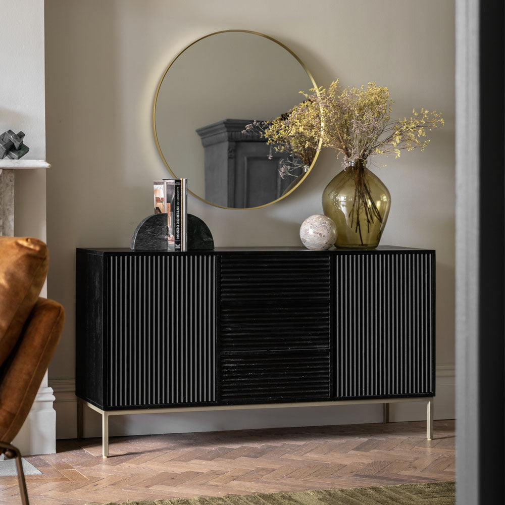 Ripple 2 Door 3 Drawer Sideboard 1500x400x810mm