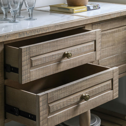 Vancouver 2 Door 2 Drawer Sideboard 1800x520x910mm