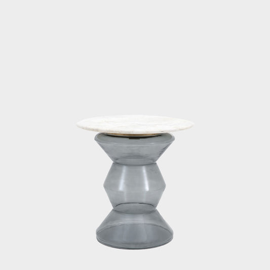 Turin Side Table Smoke 51x51x51cm