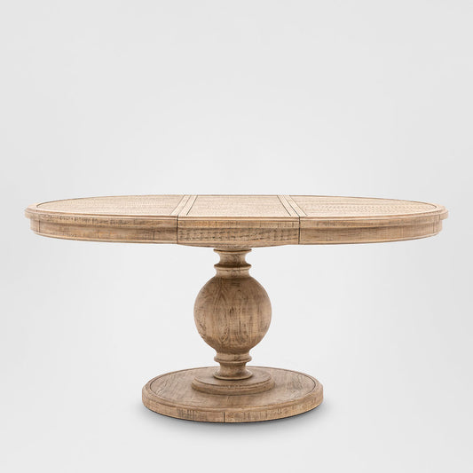Vancouver Rnd Ext Dining Table 120/160x120x75cm